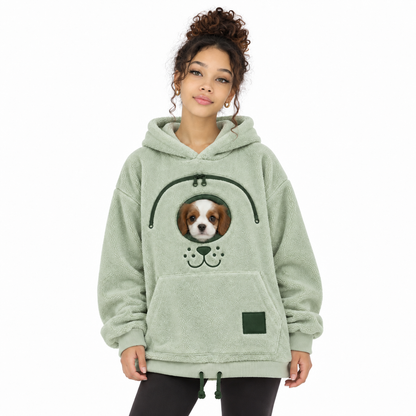 Dog Tote Carrier Hoodie