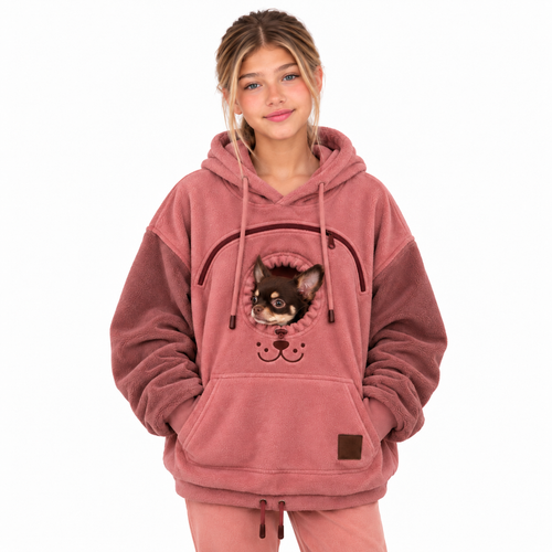 Dog Tote Carrier Hoodie