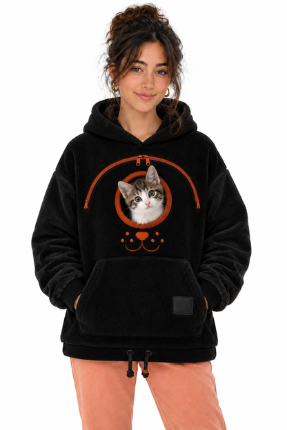 Dog Tote Carrier Hoodie