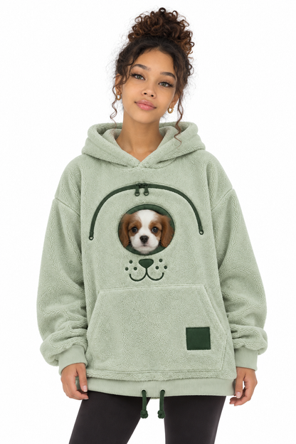 Dog Tote Carrier Hoodie