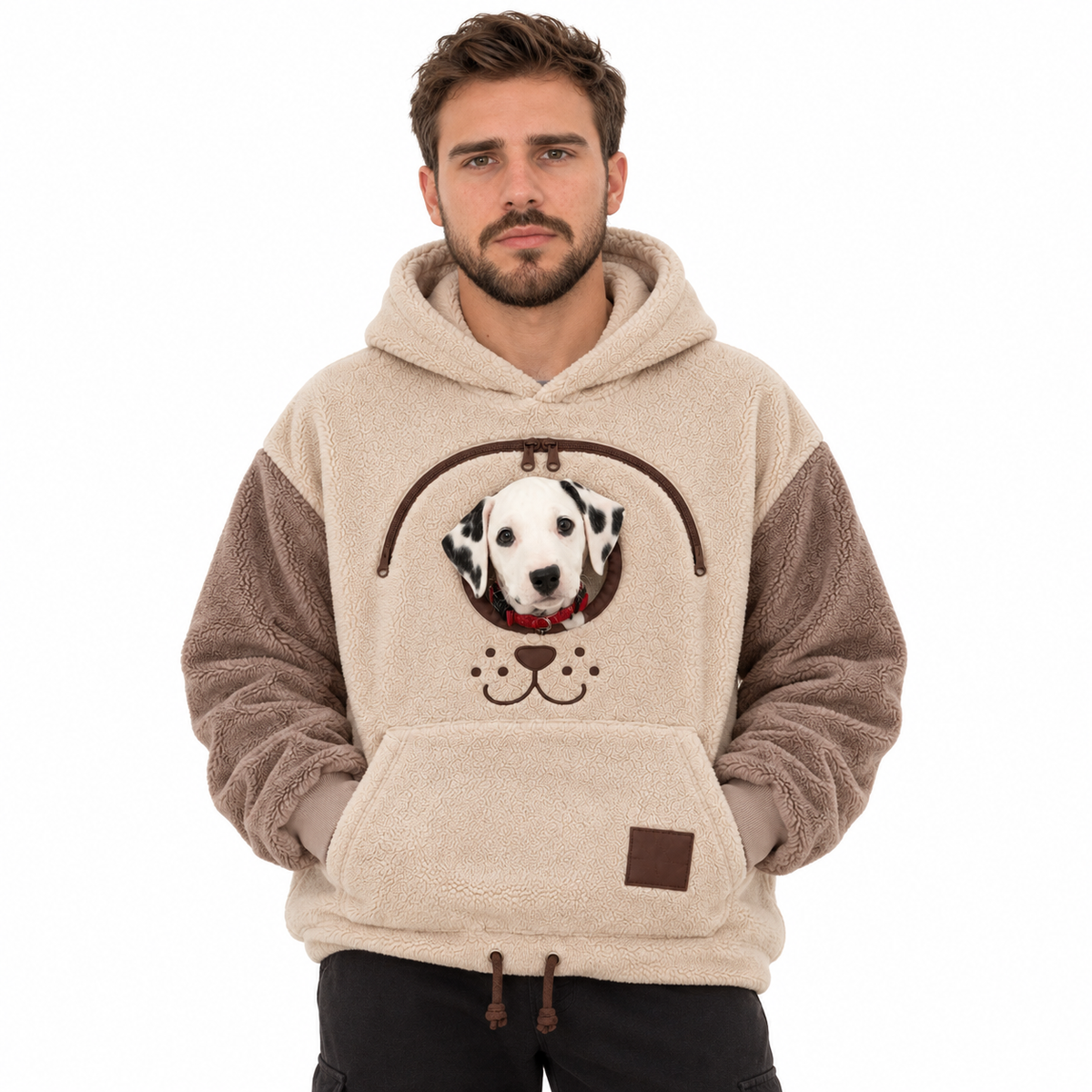 Dog Tote Carrier Hoodie