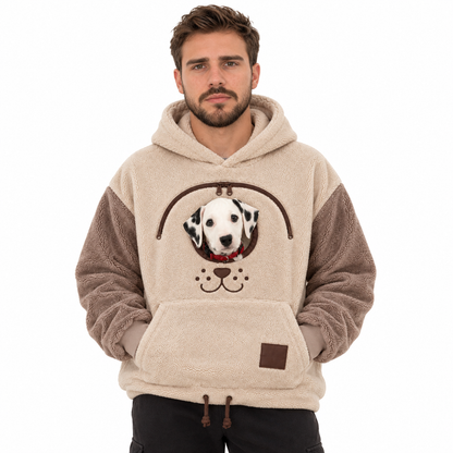 Dog Tote Carrier Hoodie